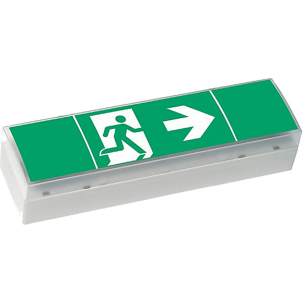 Eaton LED-Einzelbatterie-Leuchte m.Prüftaster SV EURO4L LED 3h SET